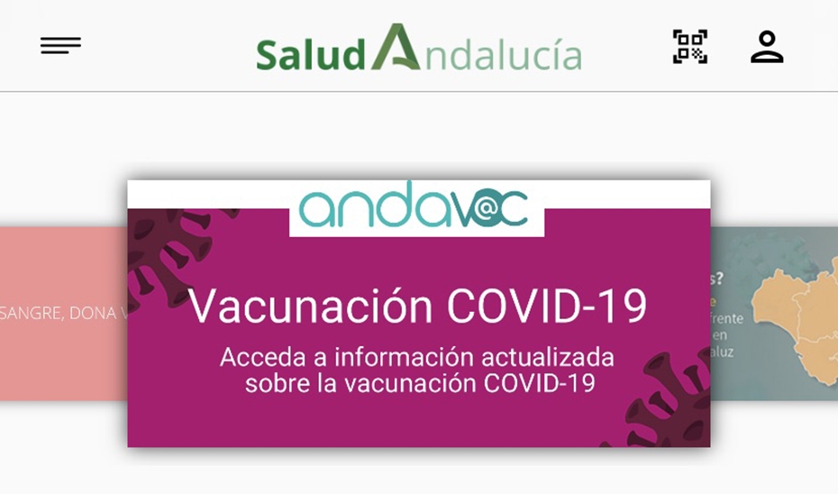 Como obtener el Certificado de Vacunación COVID a través de la aplicación Salud Andalucía
