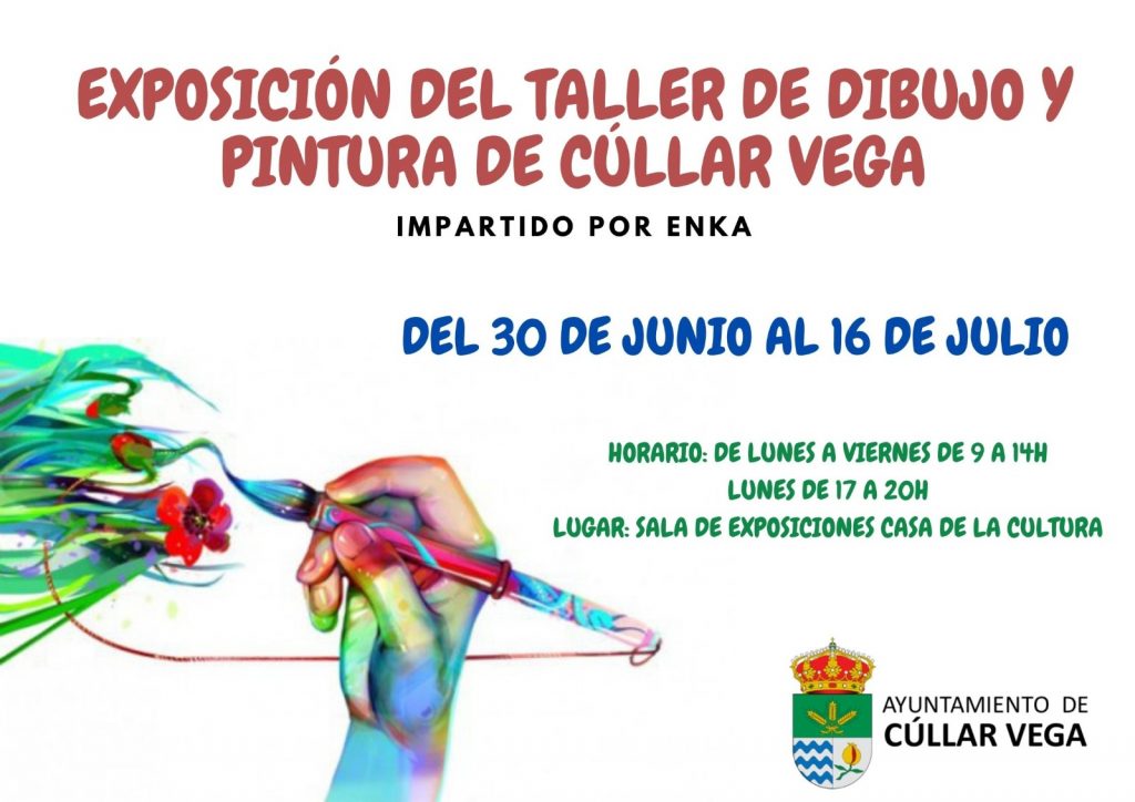 Exposición del Taller de Dibujo y Pintura de Cúllar Vega
