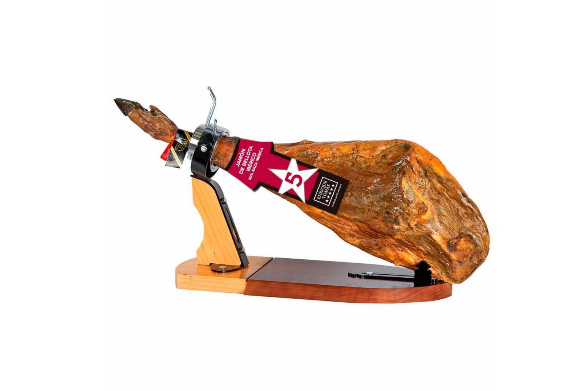 El jamón Gran Reserva serrano de Enrique Tomás aumenta de posiciones en el ranking de jamones favoritos en España
