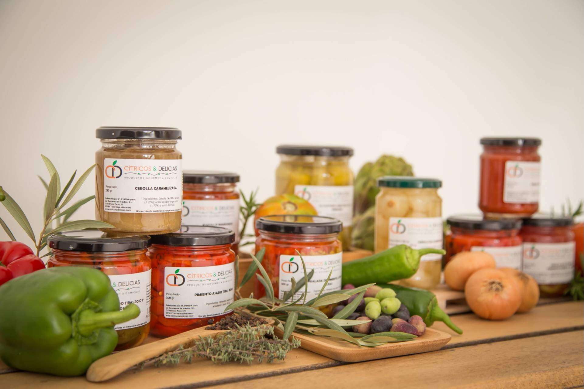 Cítricos y Delicias incluye en su catálogo una sección de productos gourmet