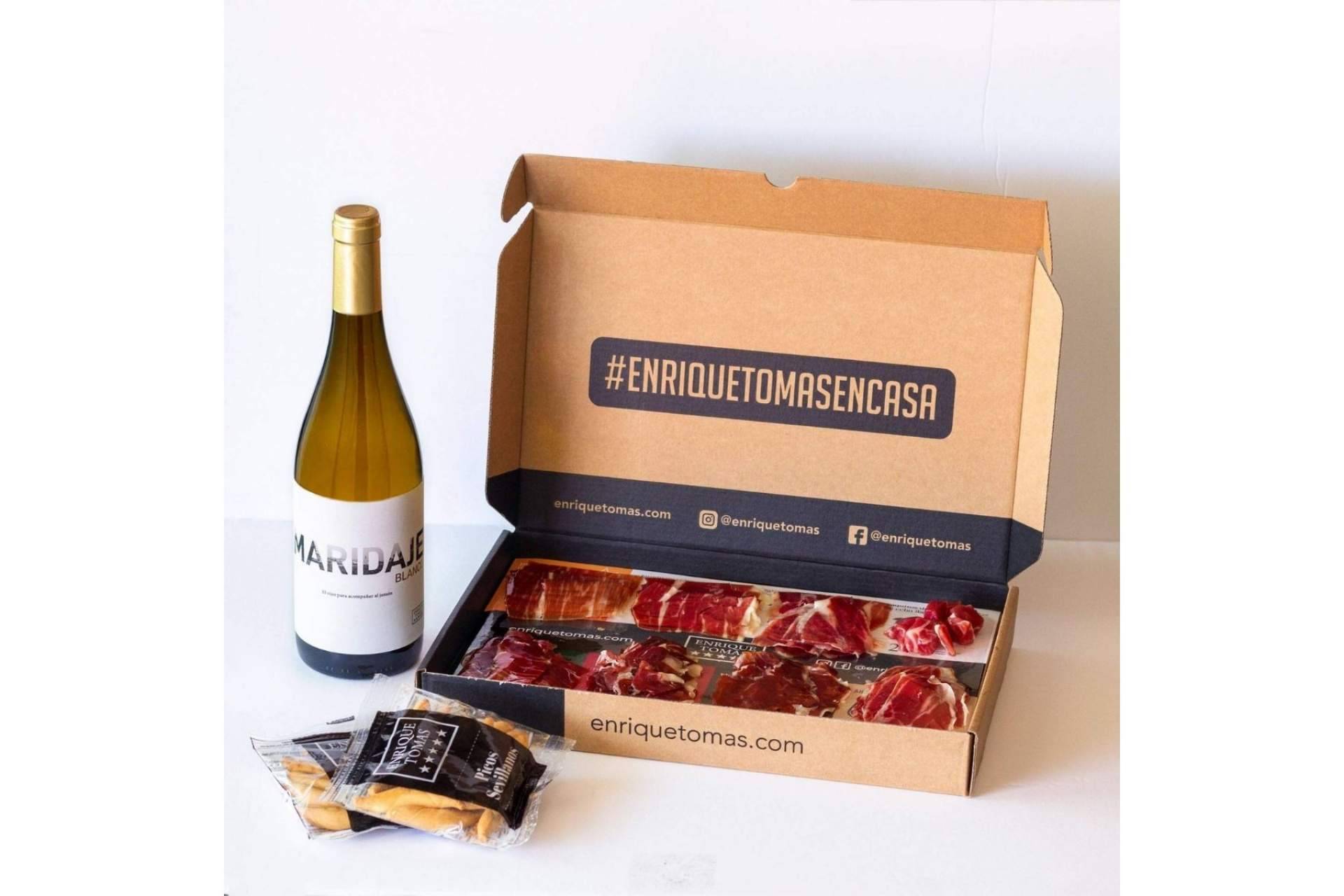 La cata comentada online de Enrique Tomás permite llevar el sabor del jamón ibérico a casa