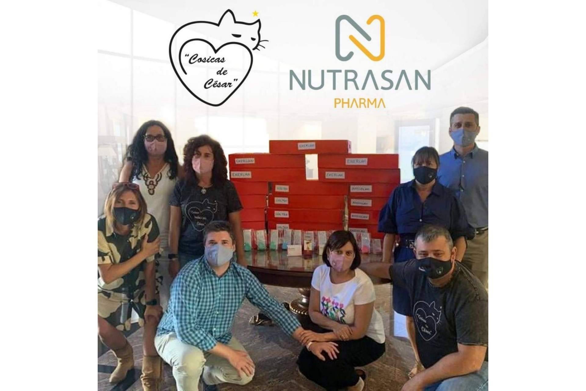 Nutrasan Pharma destina parte de los beneficios a la lucha contra el cáncer infantil y apuesta por acciones sociales