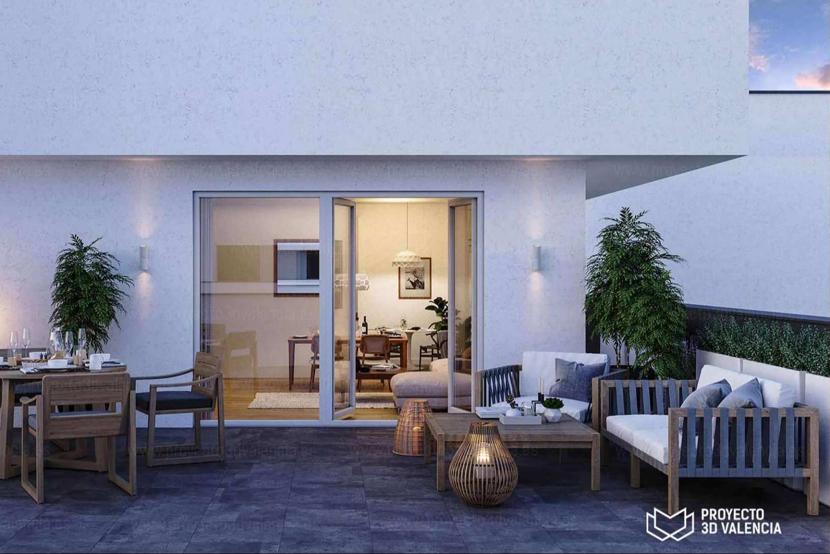 Proyecto 3D Valencia ofrece renders de arquitectura interiores y exteriores para promocionar viviendas y venderlas