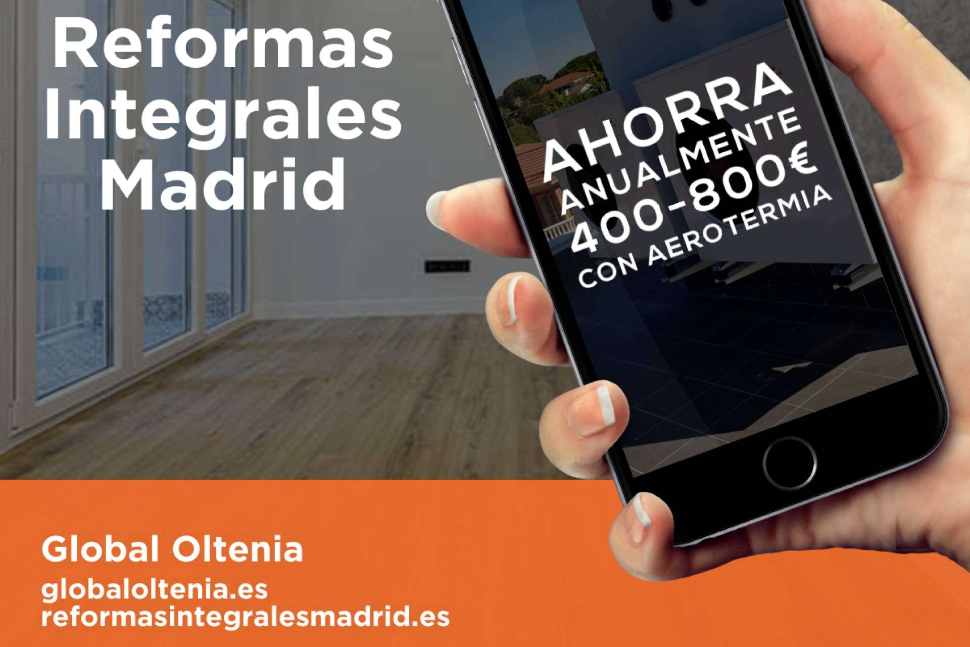 La compañía Global Oltenia garantiza un ahorro energético de hasta el 70% con sus servicios de aerotermia en Madrid