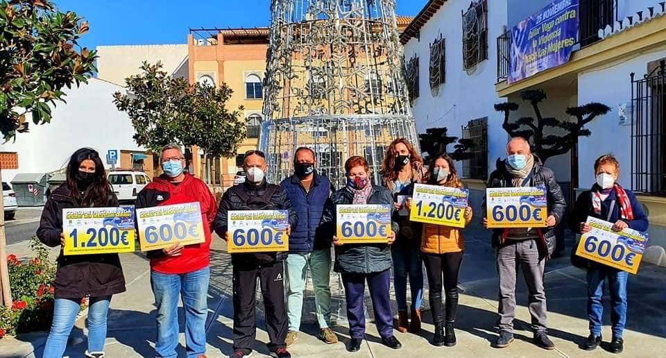 ‘El gran sorteo del comercio’ de Cúllar Vega inyecta más de 200.000 euros en los negocios locales desde septiembre