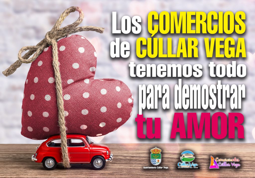 Los Comercios de Cúllar Vega tienen de todo para demostrar tu amor ❤️