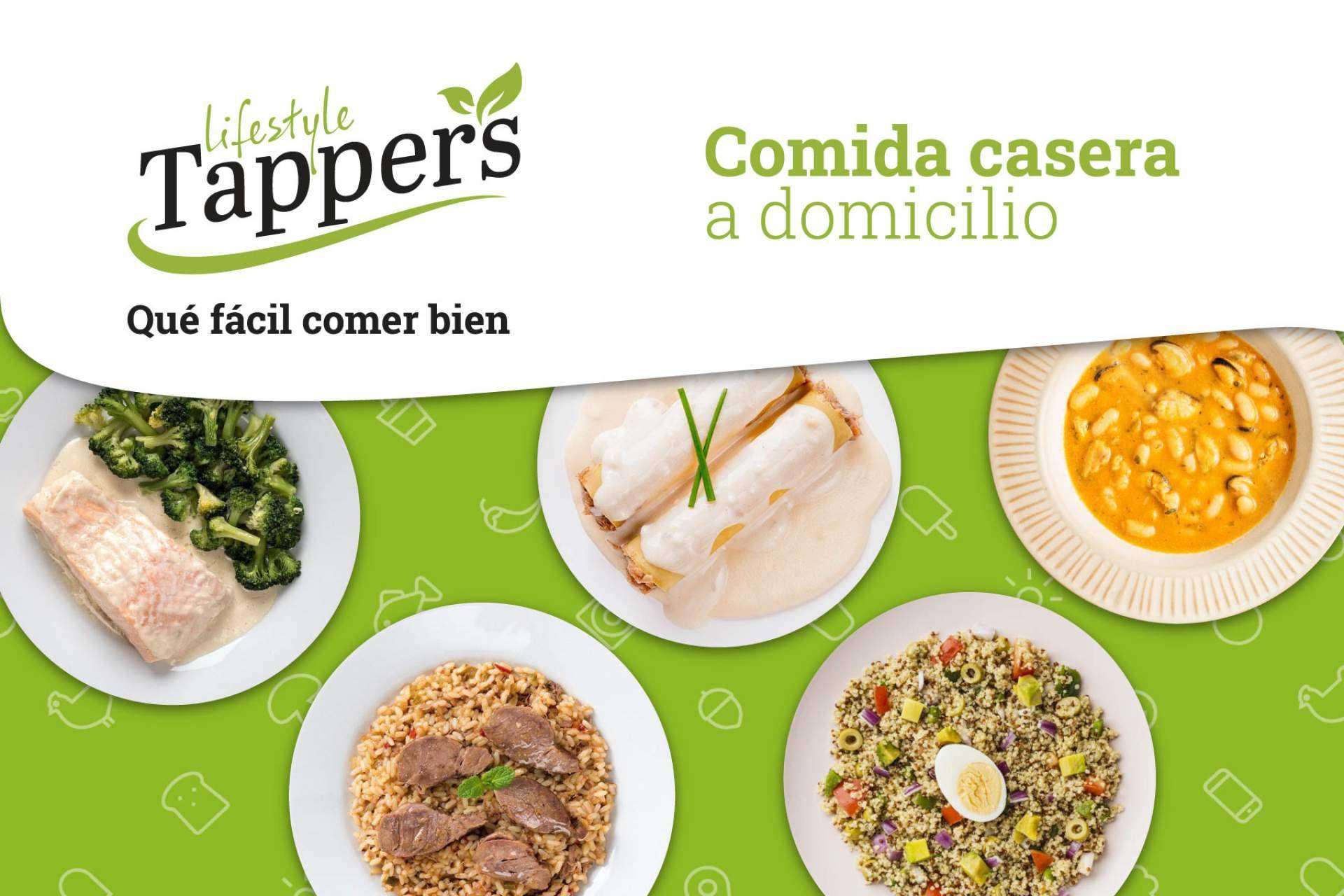 La empresa Tappers Lifestyle distribuye comida sana a domicilio para personas mayores