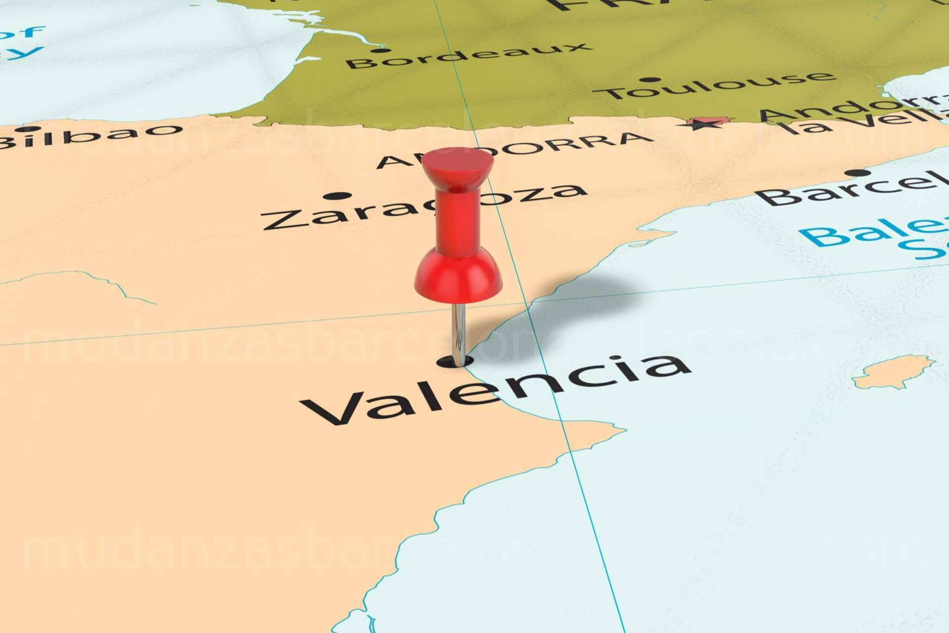 Mudanzas de Barcelona a Valencia semanales, con los servicios de Mudanzas Carrera