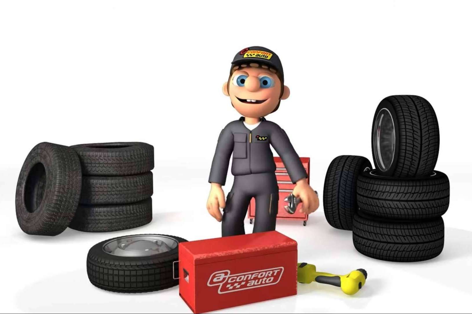 NICO, el personaje de Confortauto ahora en 3D ha ganado una gran fama en las redes sociales
