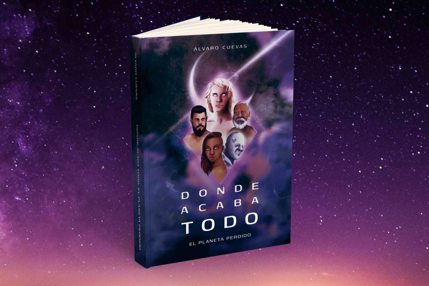 Álvaro Cuevas presenta 'Donde acaba todo', la novela de ciencia ficción con un mensaje crítico a la sociedad