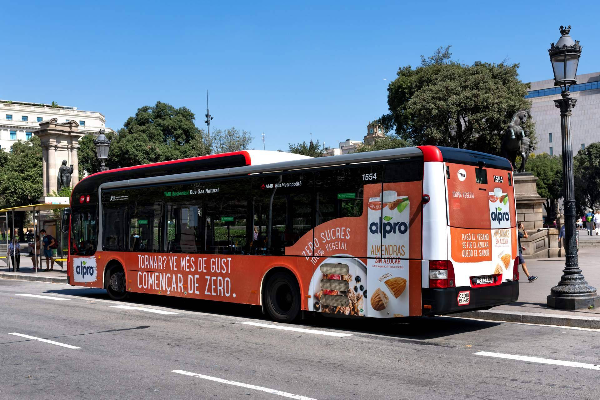 Campañas sostenibles en los buses integrales de Barcelona de la mano de Promedios