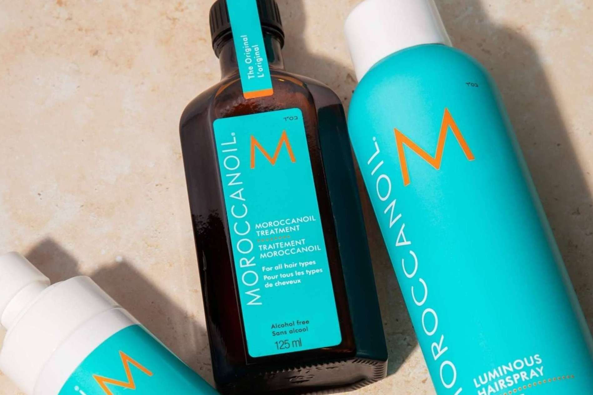 Los productos de la marca Moroccanoil están disponibles en la tienda de Pilar Delgado Instituto Estético