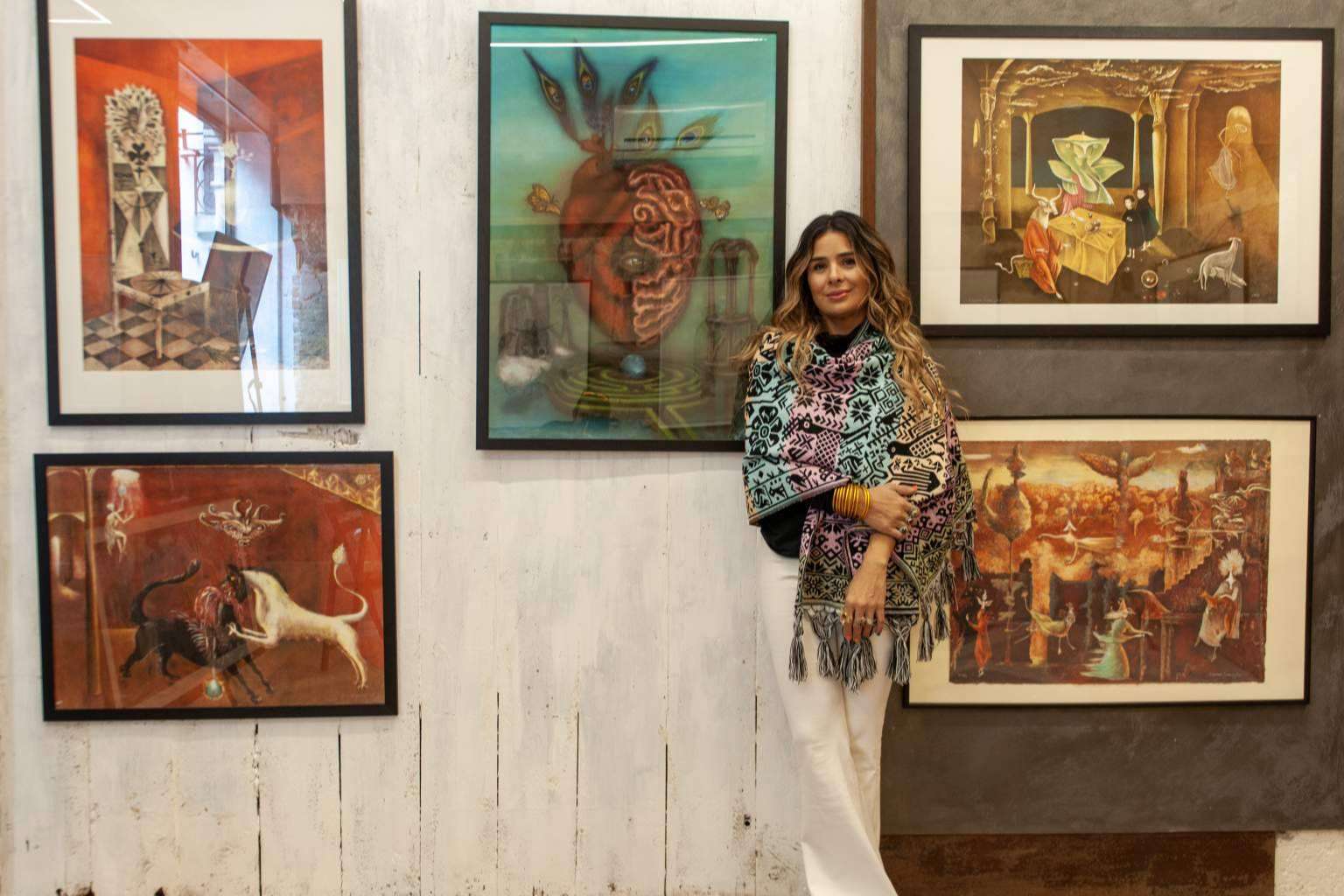 La exposición organizada por el Consejo de Leonora Carrington cuenta con la artista Martha Sáenz como invitada