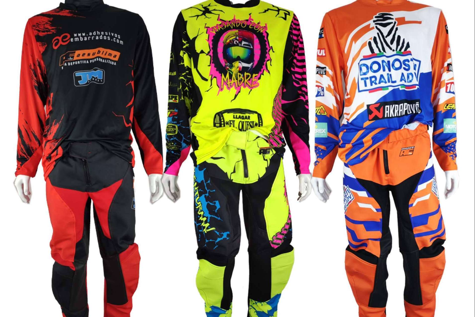 ADHESIVOSEMBARRADOS dispone de equipación Dakar