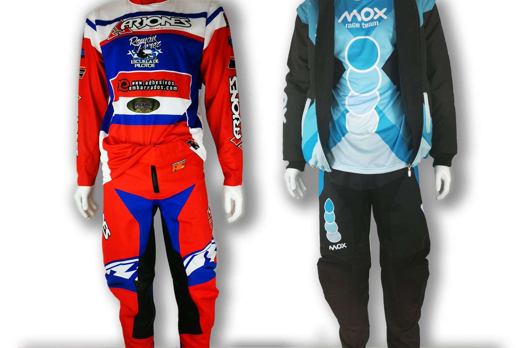 ADHESIVOSEMBARRADOS y su servicio de personalización de equipación offroad