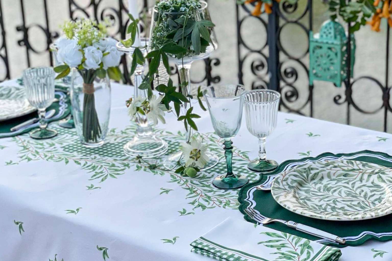 Las colecciones de vajillas y textiles de Goodies permiten decorar una mesa con elegancia
