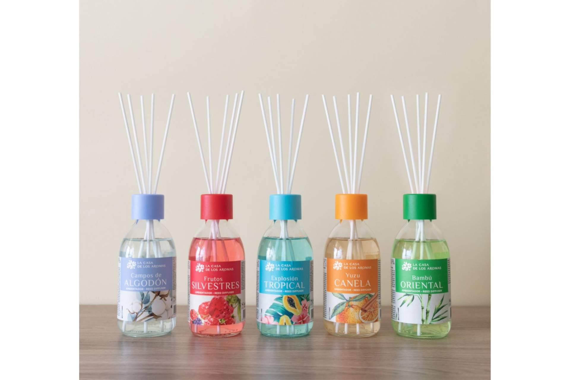 Ambientadores Ekomikado de La Casa de los Aromas, un producto que promueve la economía circular