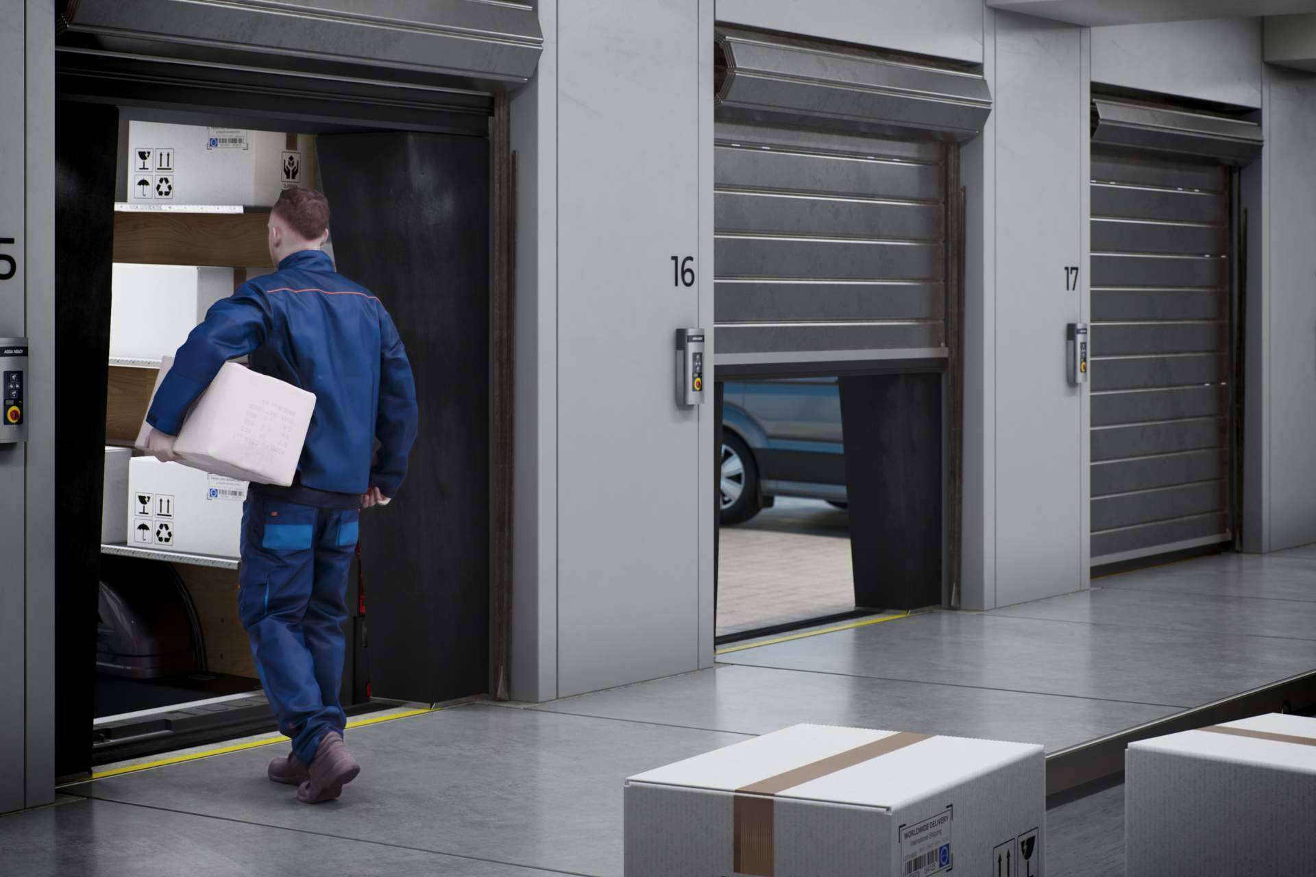 Especialistas en soluciones para el sector logístico, ASSA ABLOY