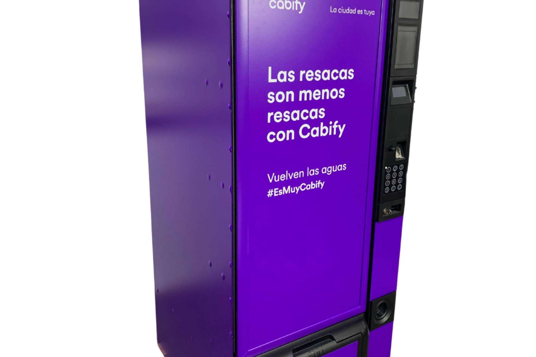 C&B dispone de máquinas vending personalizadas como estrategia de marketing para empresas