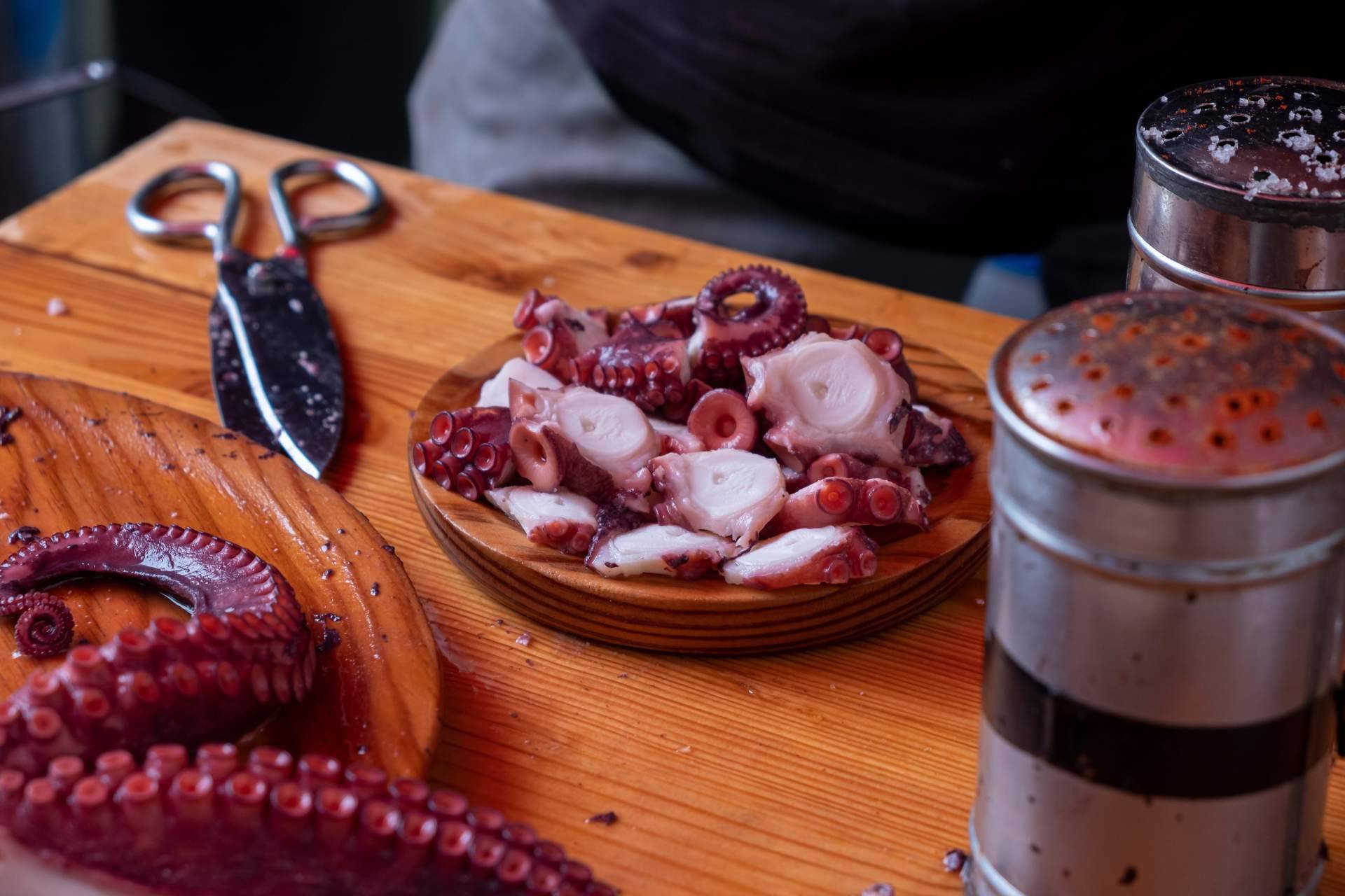 Ventajas del pulpo cocido, con 3 de Pulpo