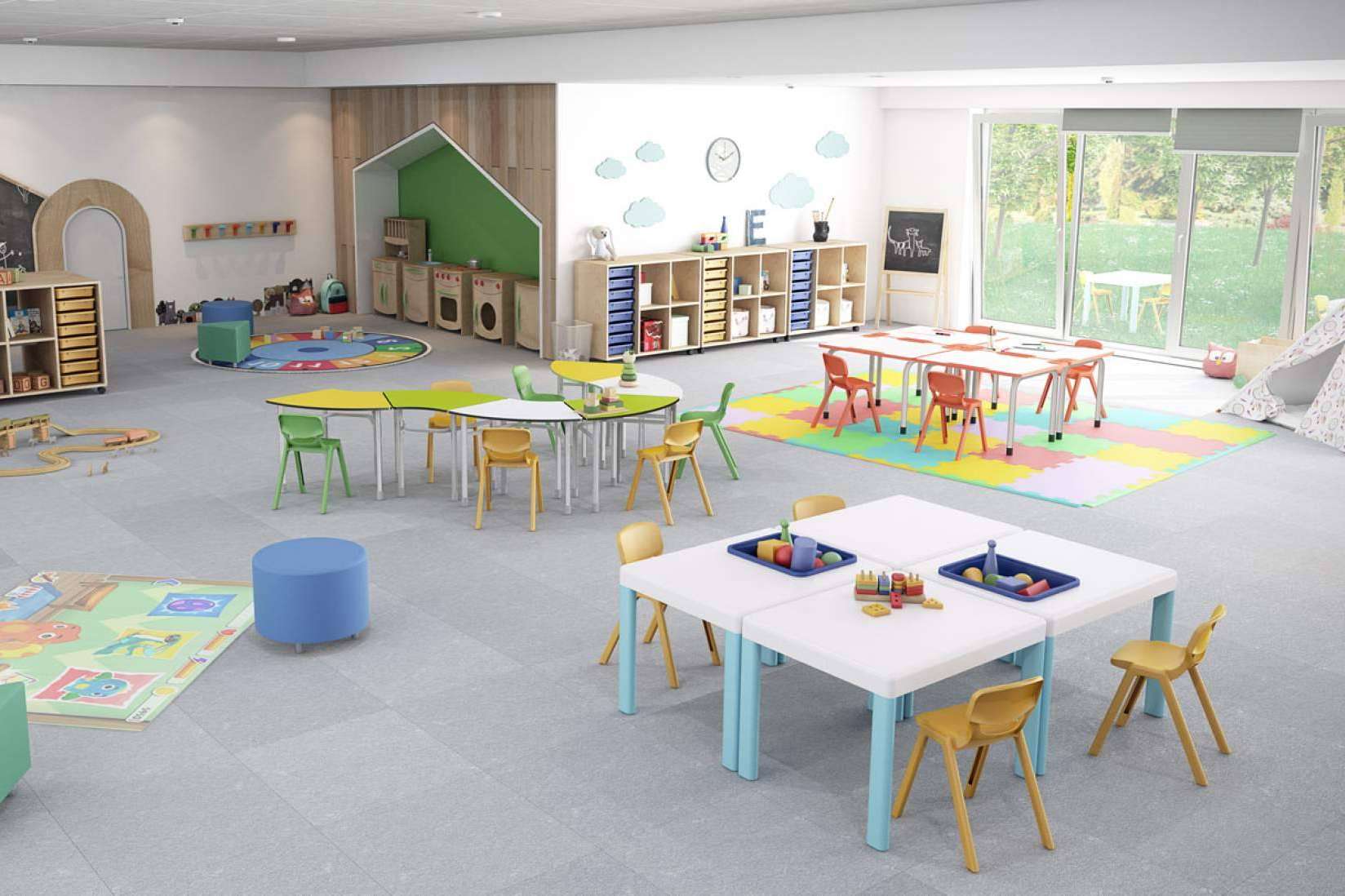OfficeDeco ofrece una extensa gama de mobiliario escolar