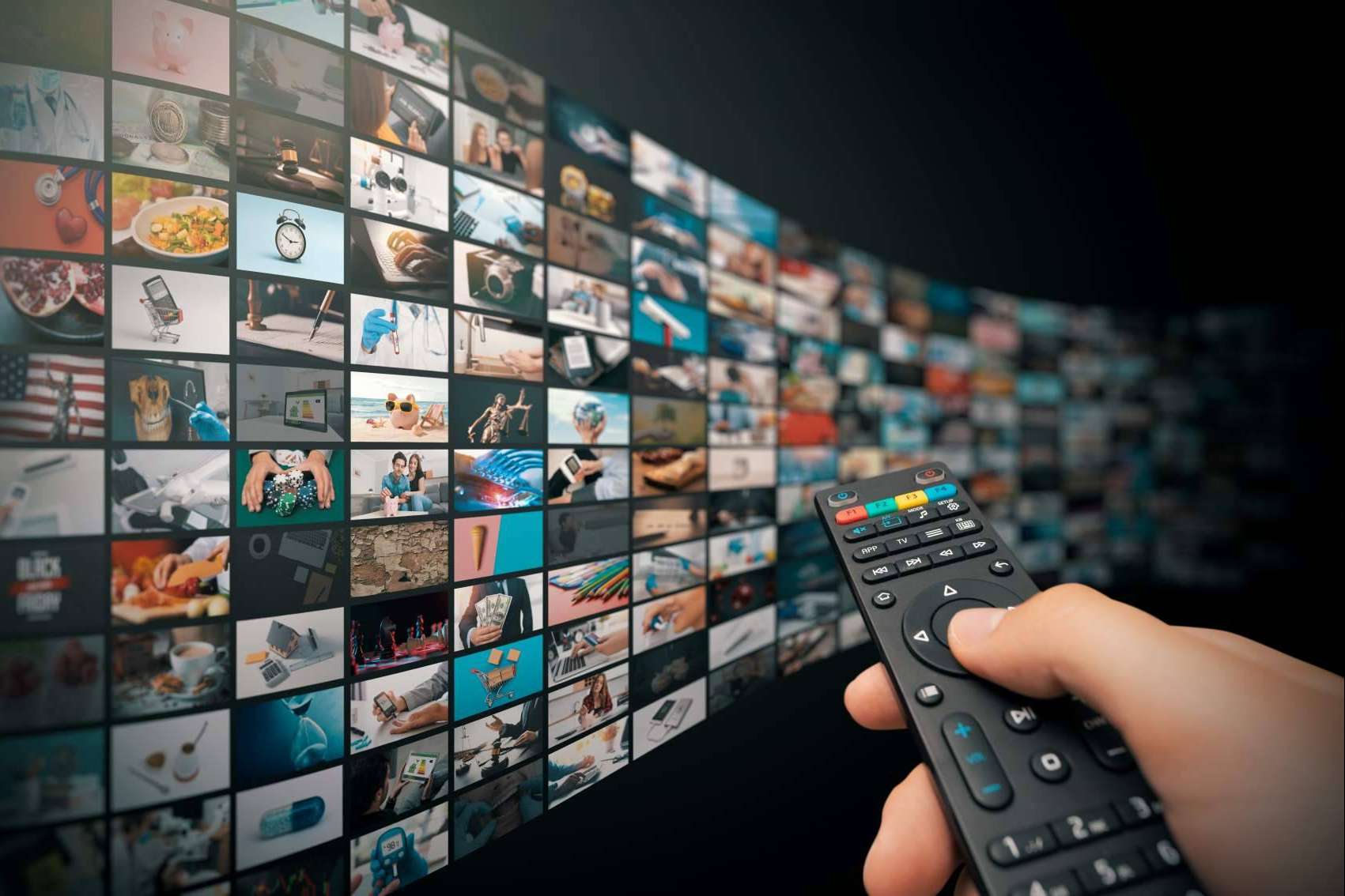 TLC para sintonizar los programas de espectáculos