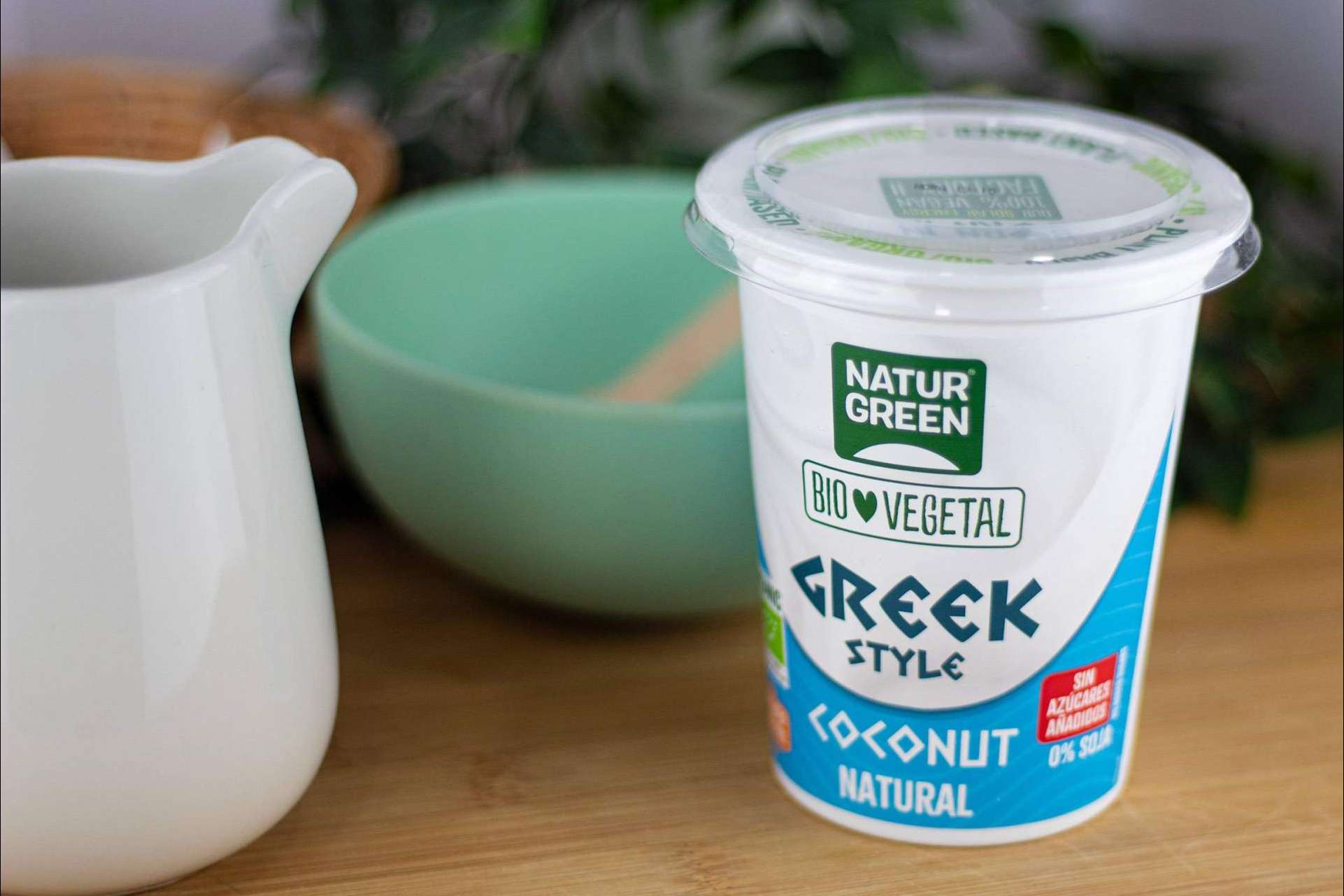 NaturGreen lanza su delicioso Biogurt vegetal ecológico estilo griego