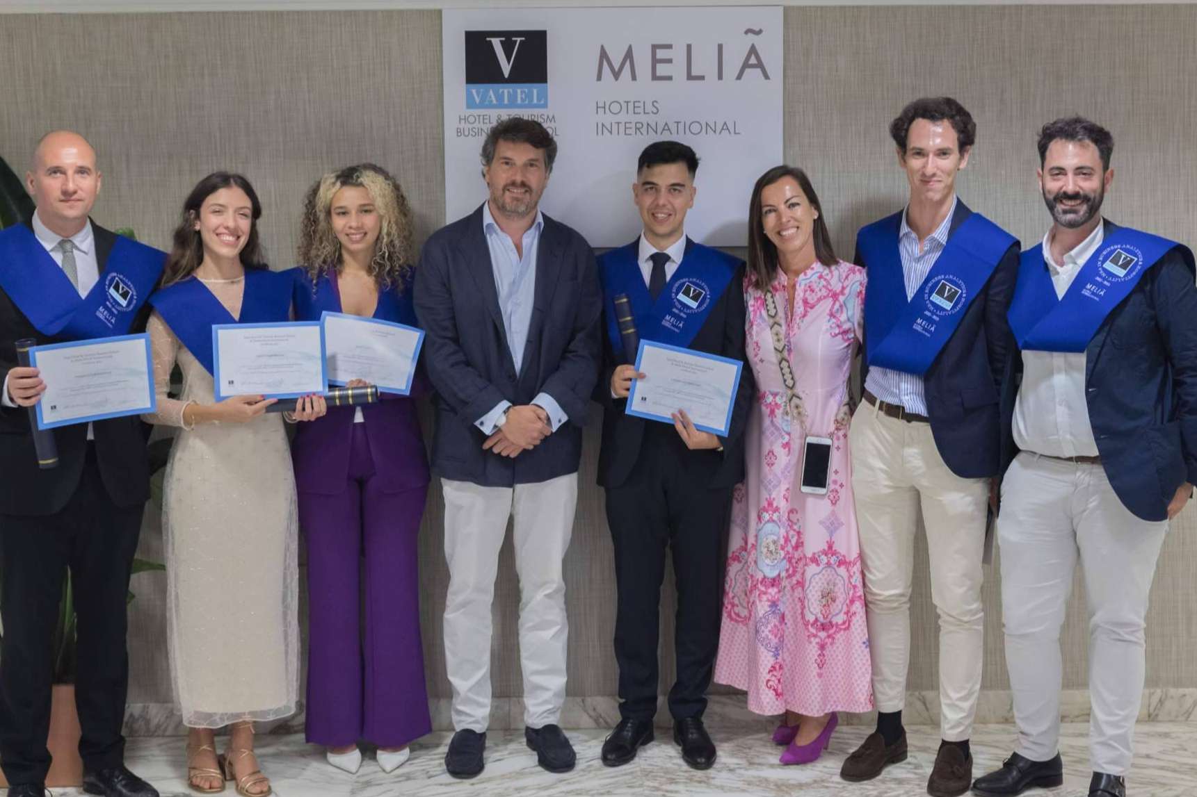 Meliá Hotels Internationals y Vatel España han celebrado el primer acto de graduación del programa MBA in Hotel Business Intelligence & Data Analytics