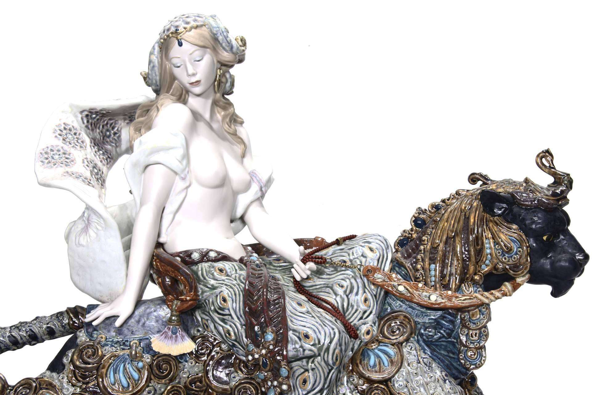 Gran colección de figuras de Lladró con Subastas Darley