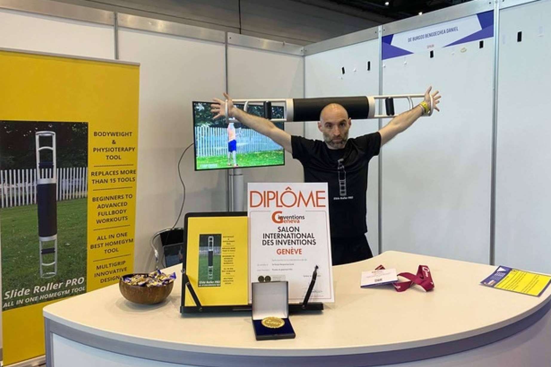 Slide Roller Pro se lleva la medalla de oro en el Salón Internacional de Invenciones en Ginebra