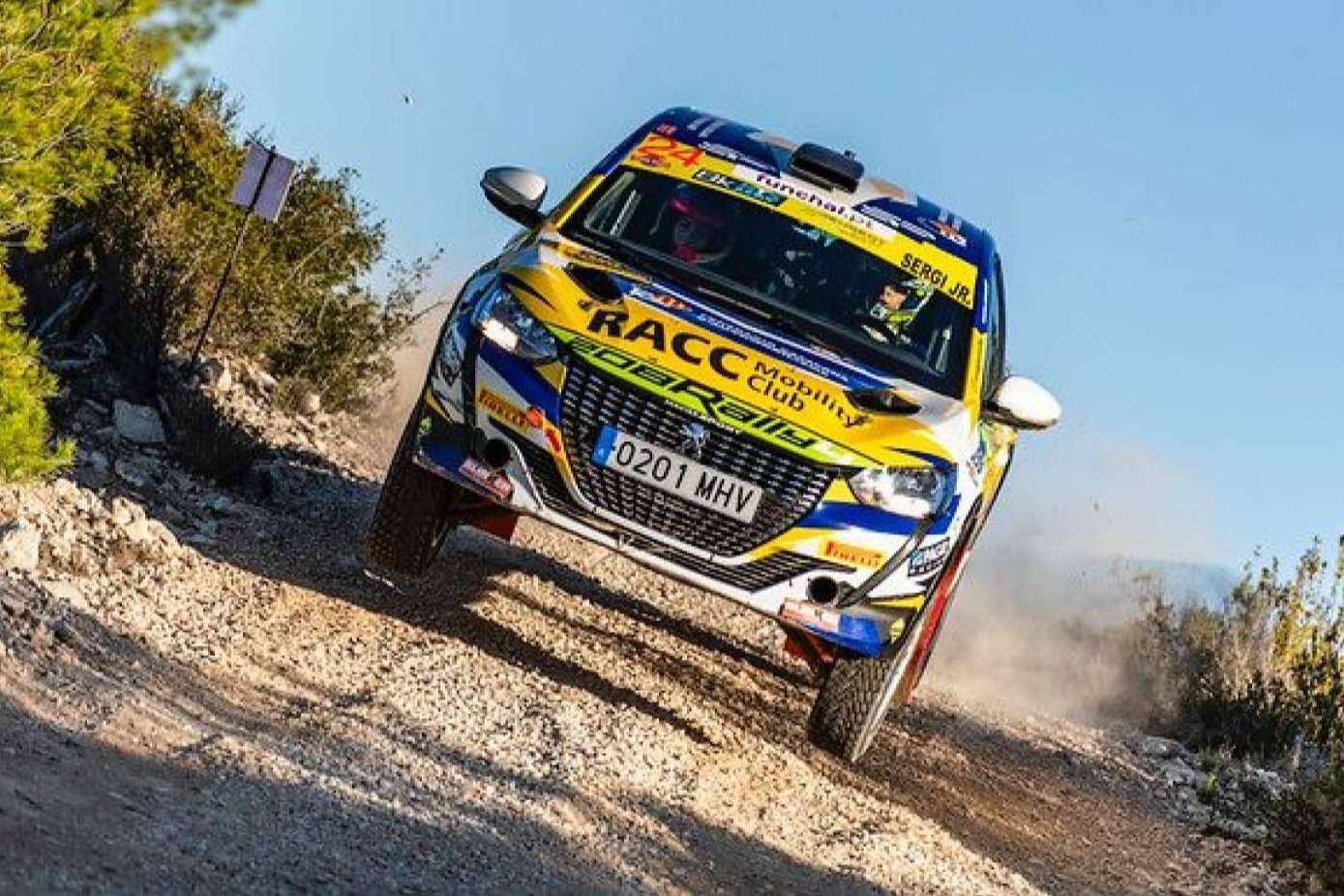 Sergi Pérez y Lorena Romero se proclaman campeones de la Peugeot Rally Cup Ibérica 2023, por Eginer