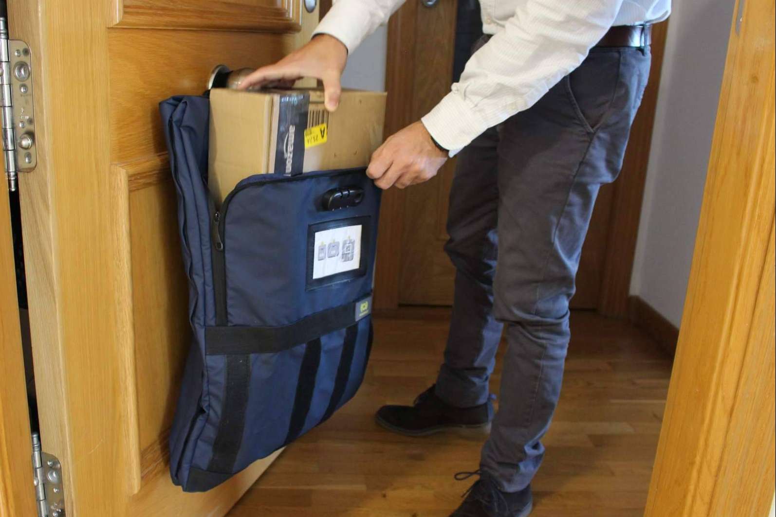 Pomopack, los pedidos en la puerta de casa