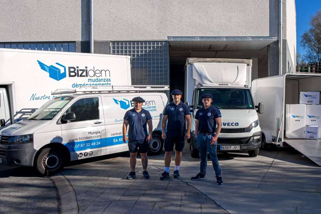 Bizidem mudanzas en Bilbao. Para que una mudanza suponga solamente la adaptación a un nuevo hogar
