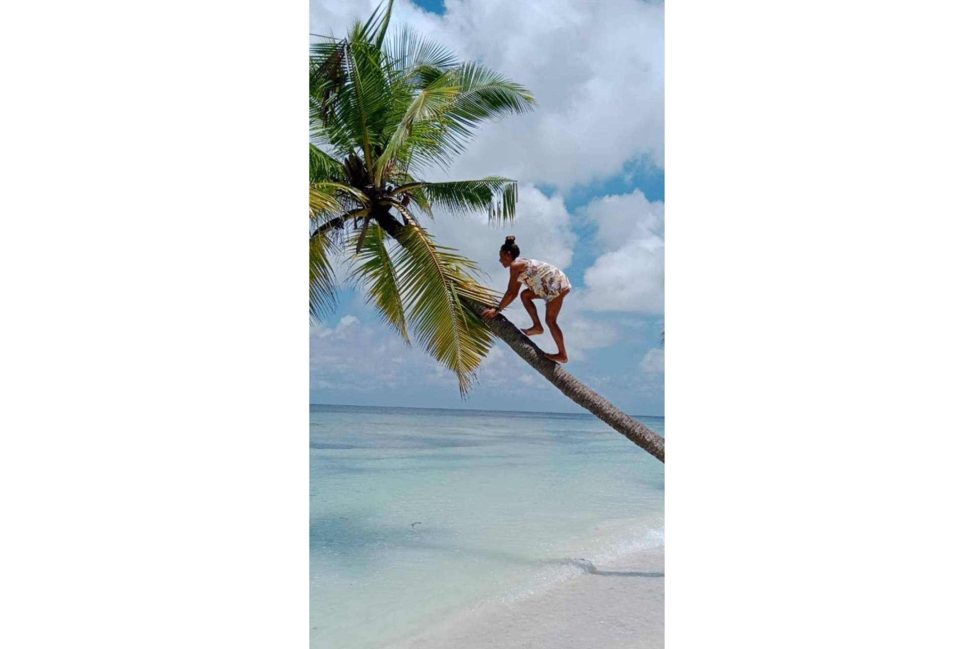 La vida en las islas locales de las Maldivas