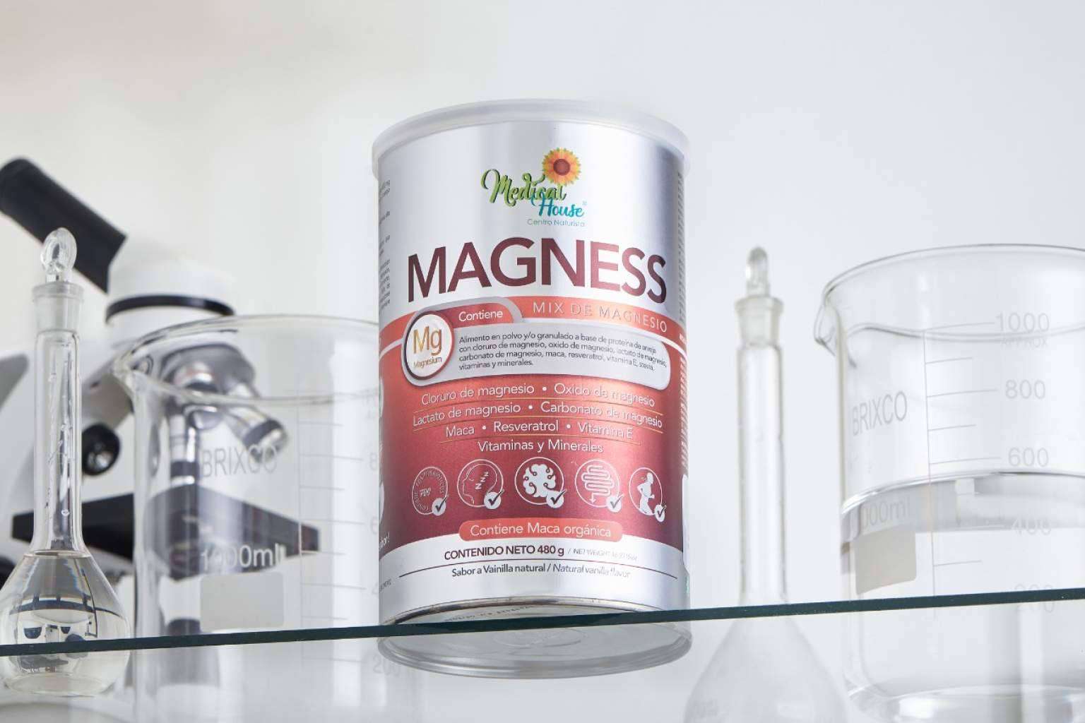 Uno los magnesios más completos del mercado, MAGNESS de Medical House