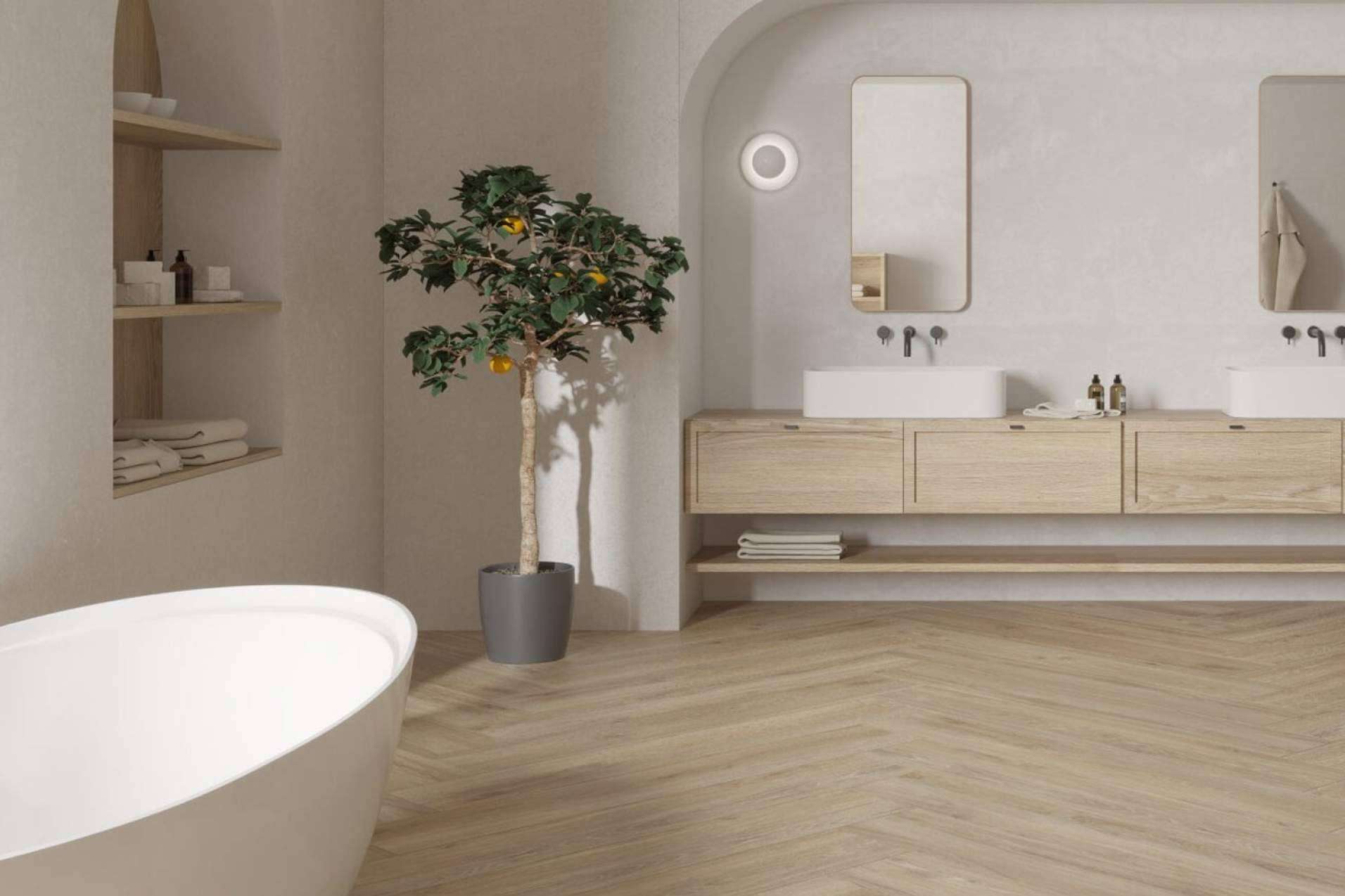 Estética en azulejos baños modernos