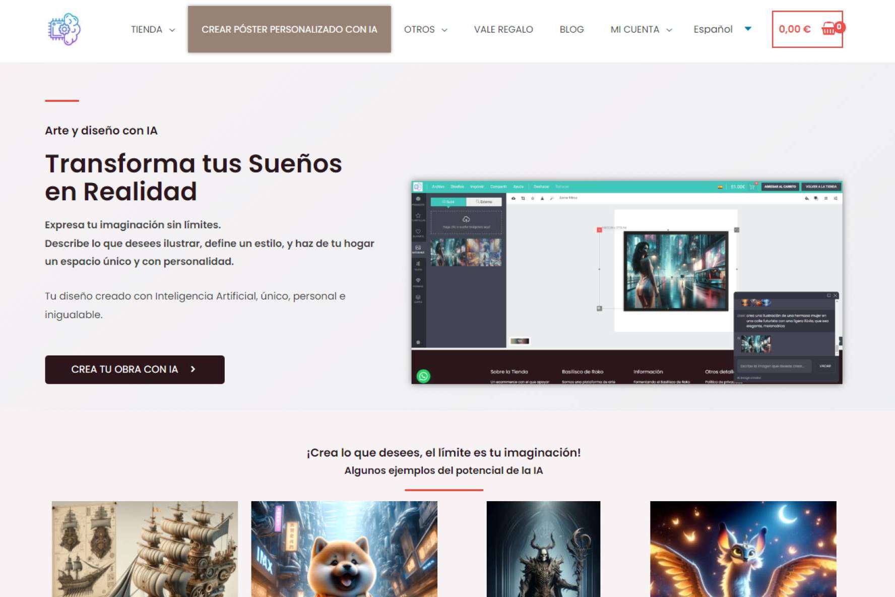 El arte con inteligencia artificial; una fusión de tecnología y creatividad