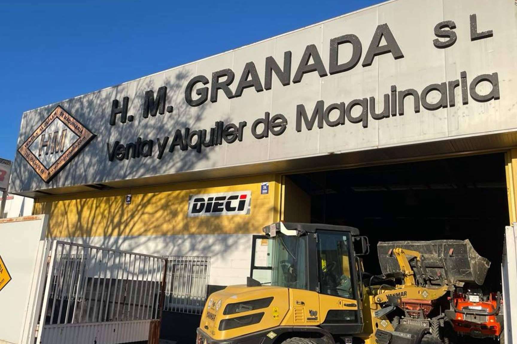 HM Granada destaca como una compañía referente en la venta y alquiler de maquinaria Granada