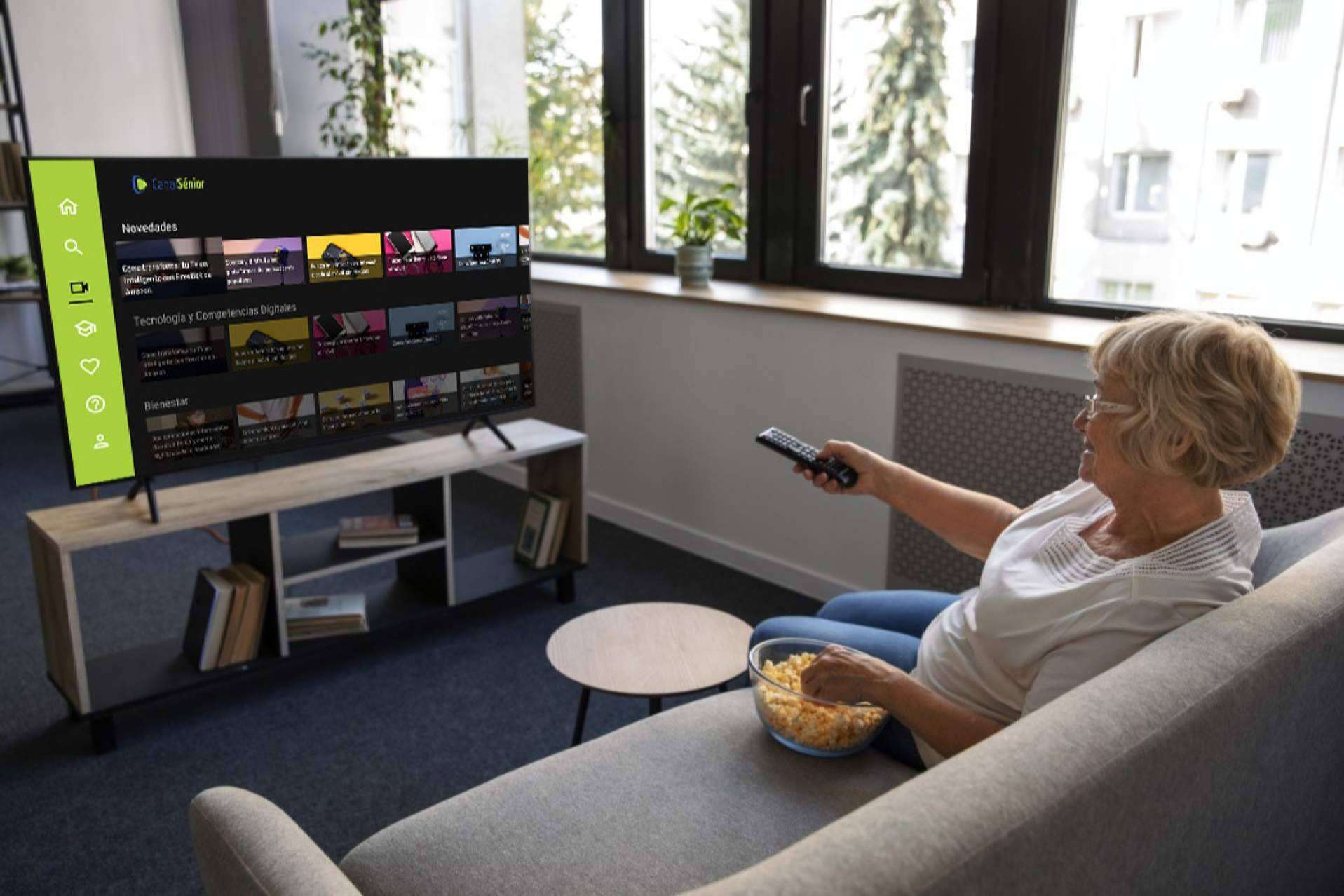 El lanzamiento de la primera plataforma de entretenimiento para séniors en Smart TV de la mano de Canal Sénior