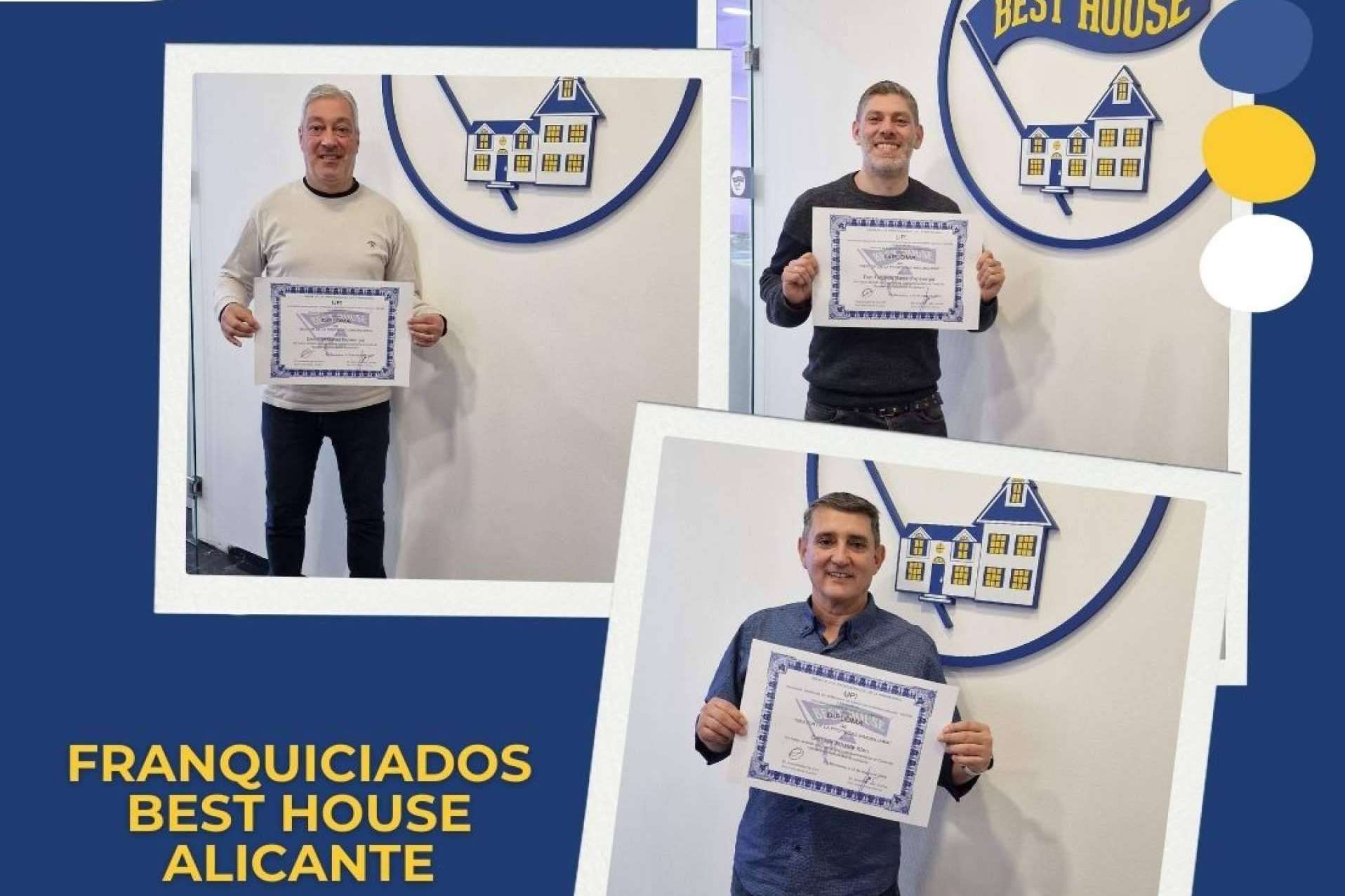 Nuevos franquiciados Alicante con la red Best House