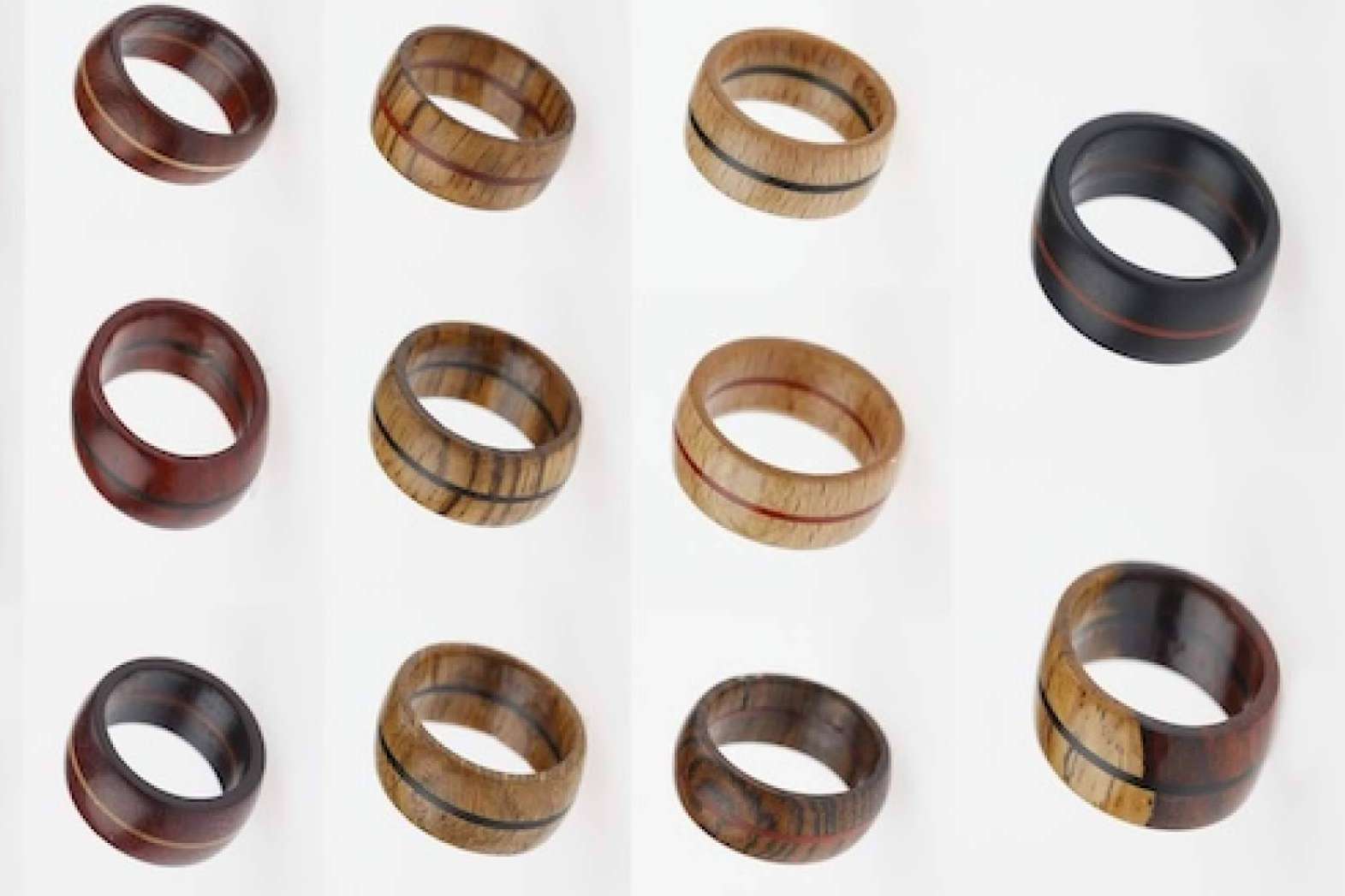 Accesorios de Madera Joyas; la joyería sin género, en madera con diseños versátiles