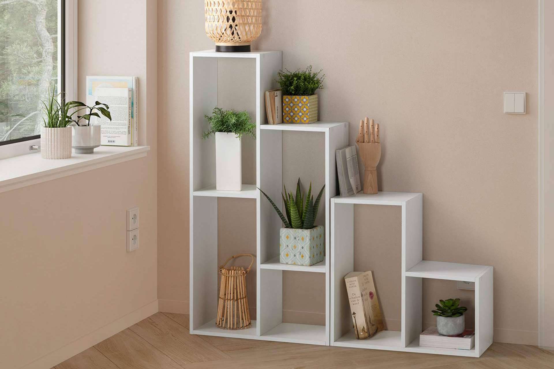 Optimizar el espacio de lectura con las estanterías librerías de Topmueble