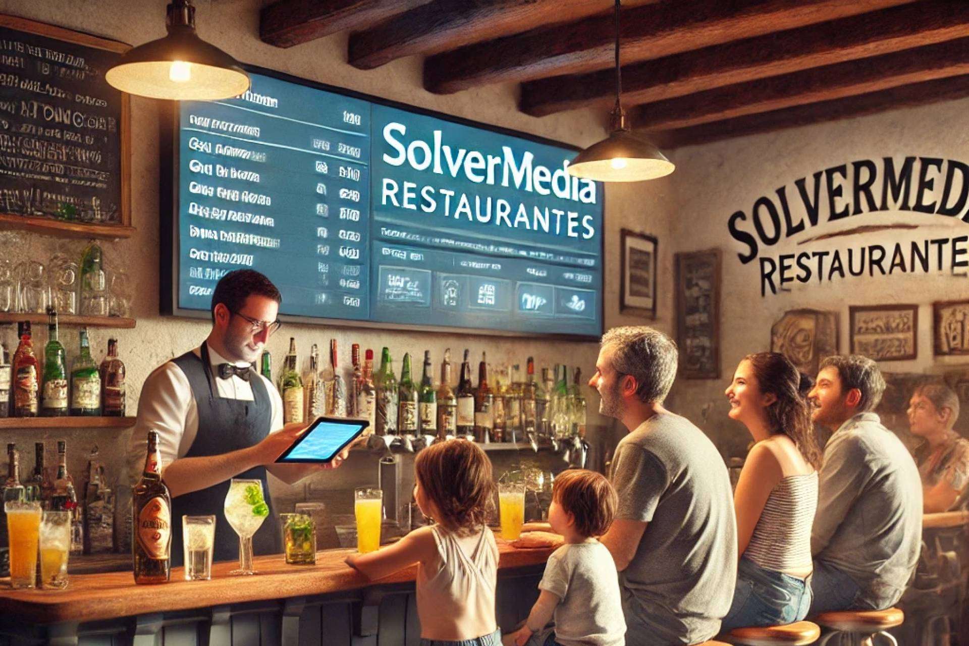 Mejorar la eficiencia y la productividad de restaurantes y cafeterías, con el programa TPV para hostelería de SolverMedia