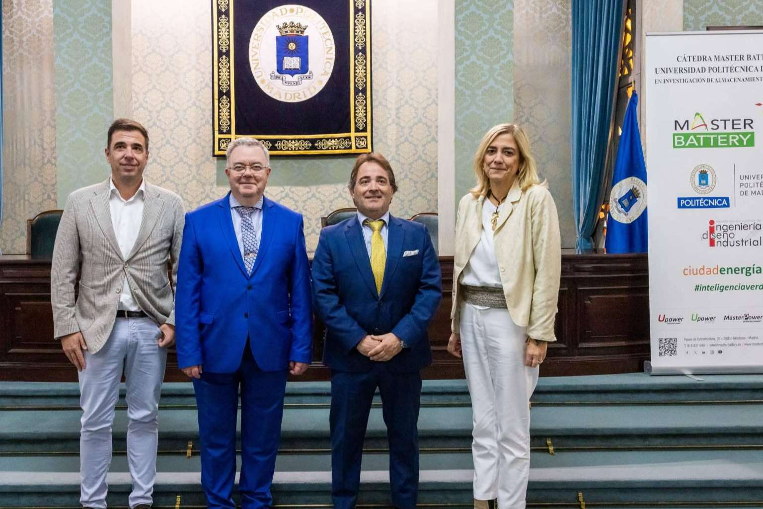 Master Battery y la UPM crean la Cátedra en investigación de almacenamiento energético