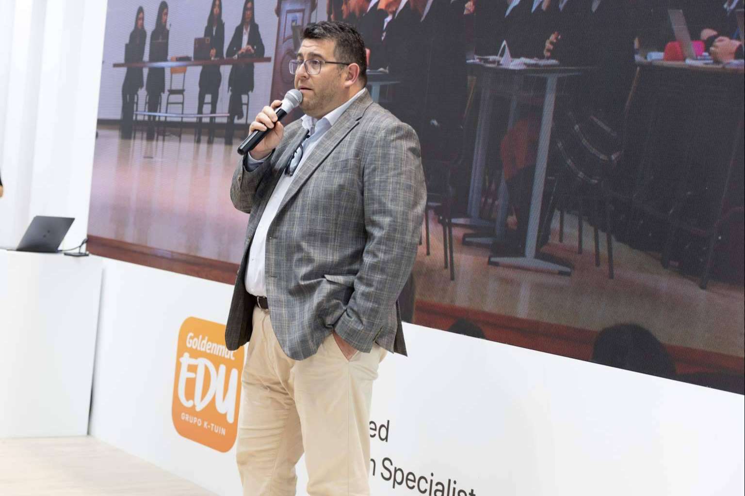 Goldenmac EDU presentó sus nuevas soluciones para el aula en SIMO 2024