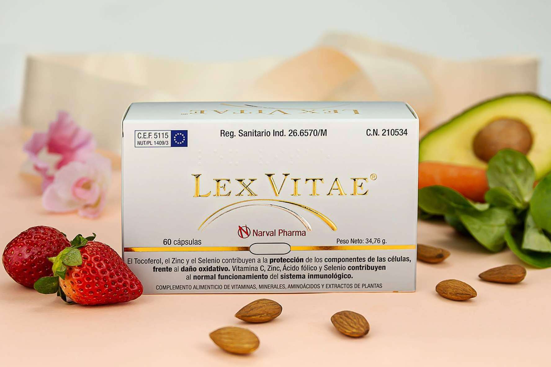 Lex Vitae, antioxidante oral formulado para el rejuvenecimiento celular y el cuidado de la piel