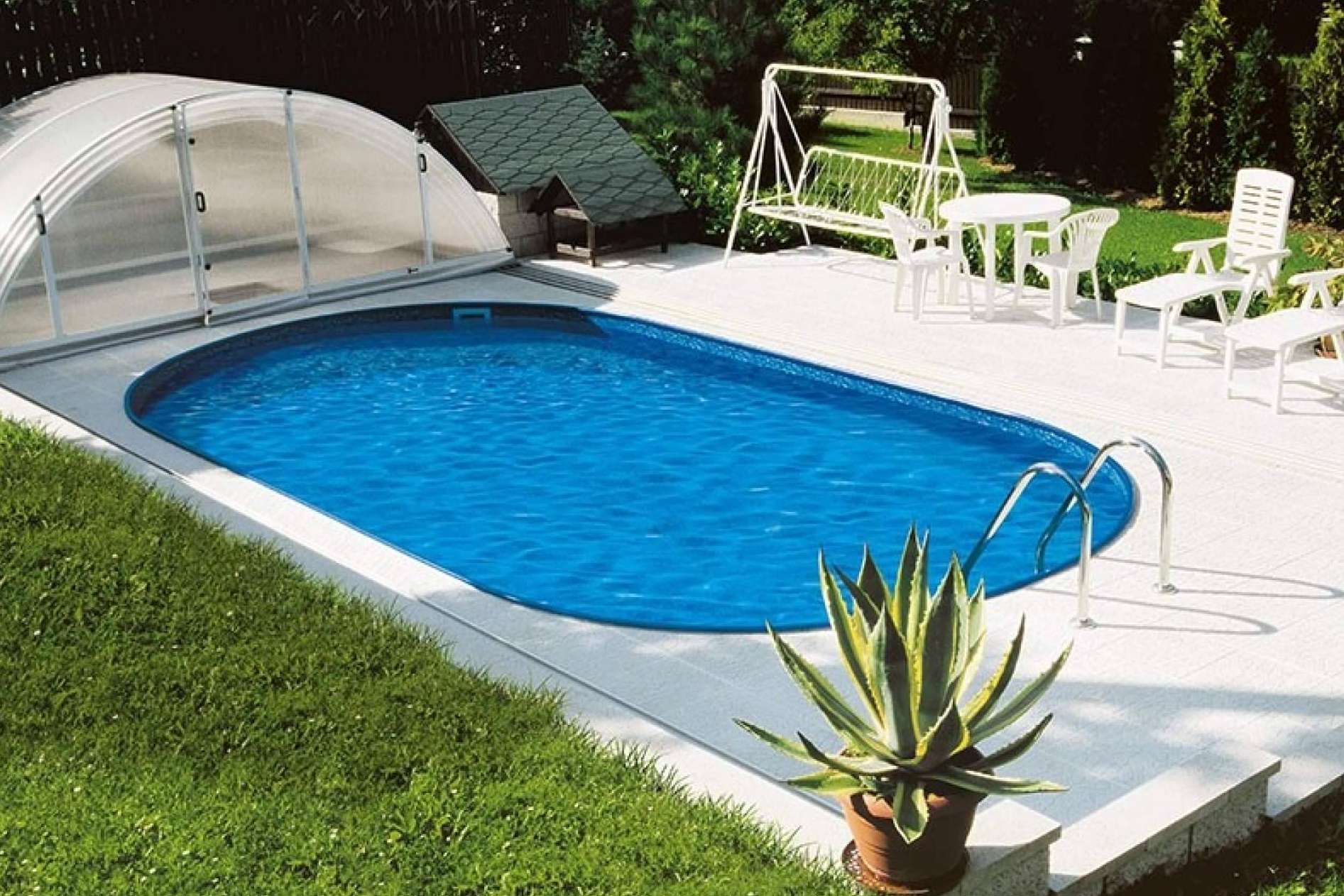 Un oasis en casa este verano con las piscinas Ibiza redondas y ovaladas
