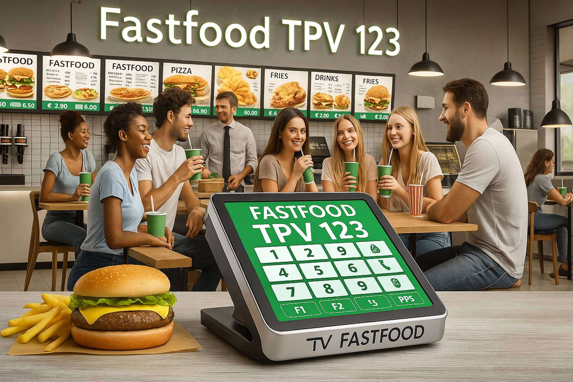 TPV 123 FastFood, el aliado digital para la gestión de establecimientos de comida rápida