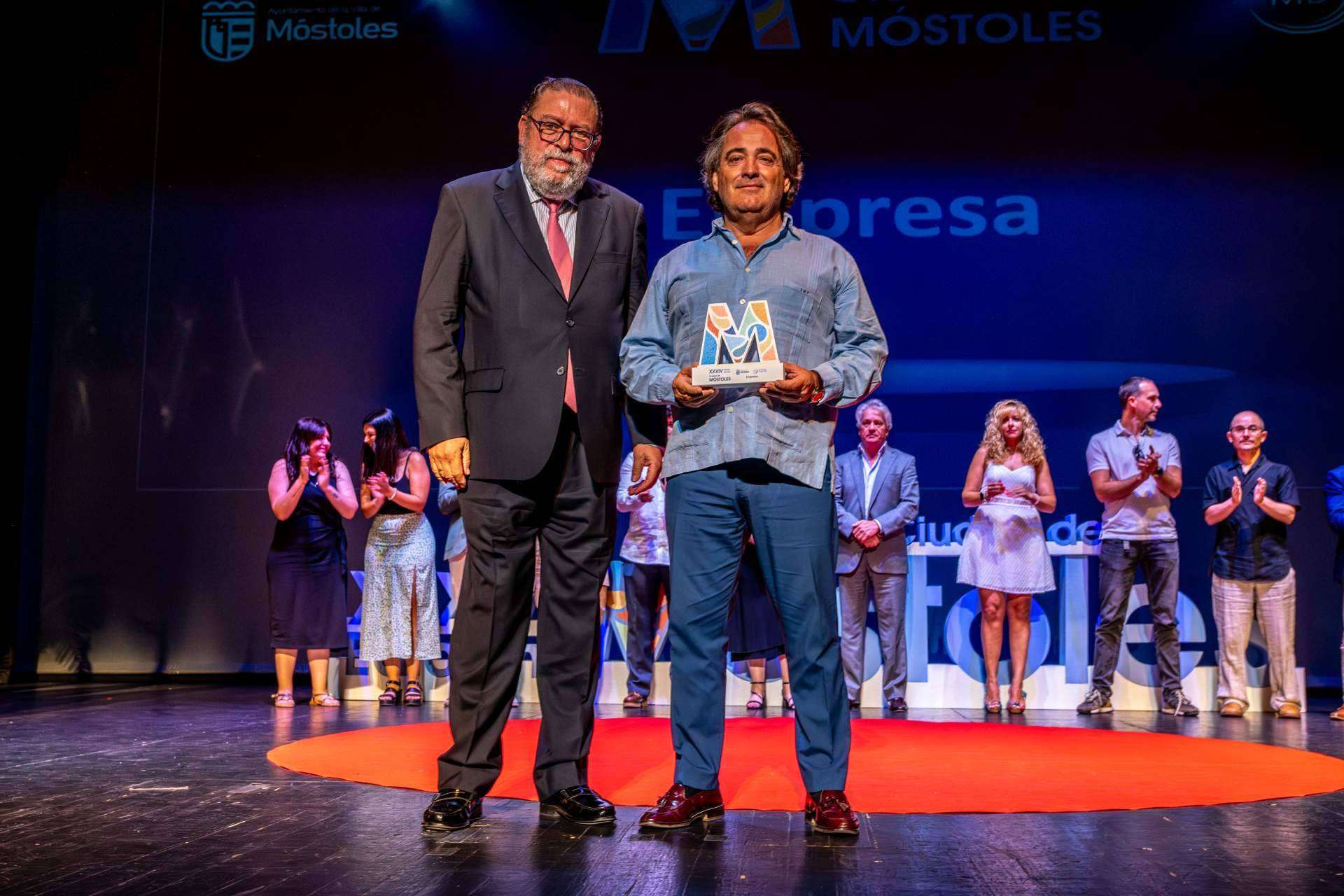 Master Battery, galardonada con el Premio Ciudad de Móstoles 2025 en la categoría de Empresa