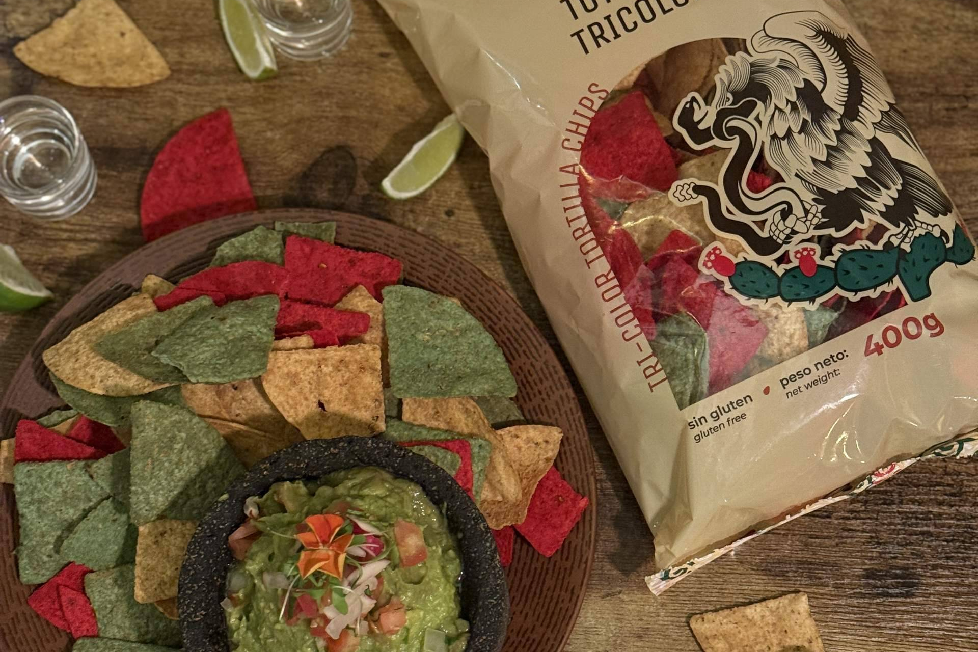 Totopos Tricolor Maíz Maya; el homenaje comestible al orgullo mexicano